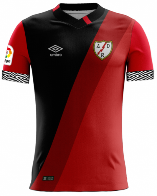 Camisa oficial Umbro Rayo Vallecano 2020 2021 III jogador